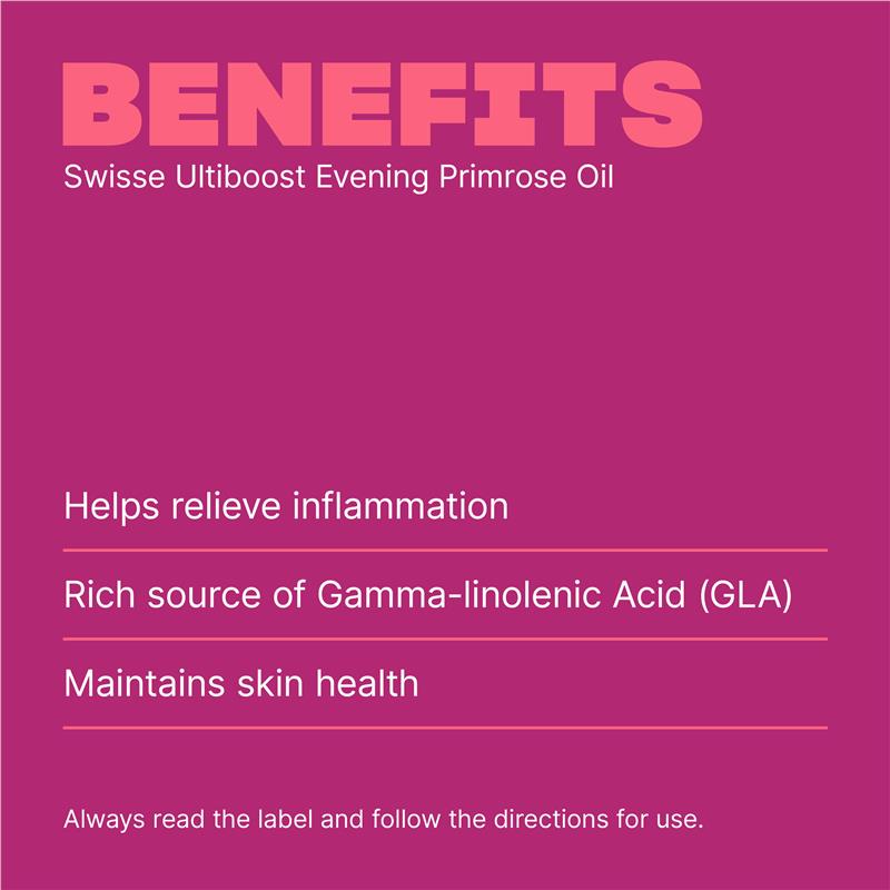 Load image into Gallery viewer, Swisse Ultiboost Evening Primrose Oil 200 Capsules
