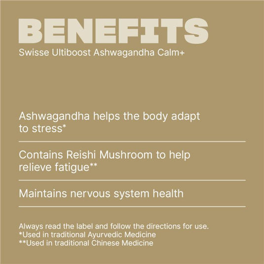 Swisse Ultiboost Ashwagandha+ Calm 120 Pack