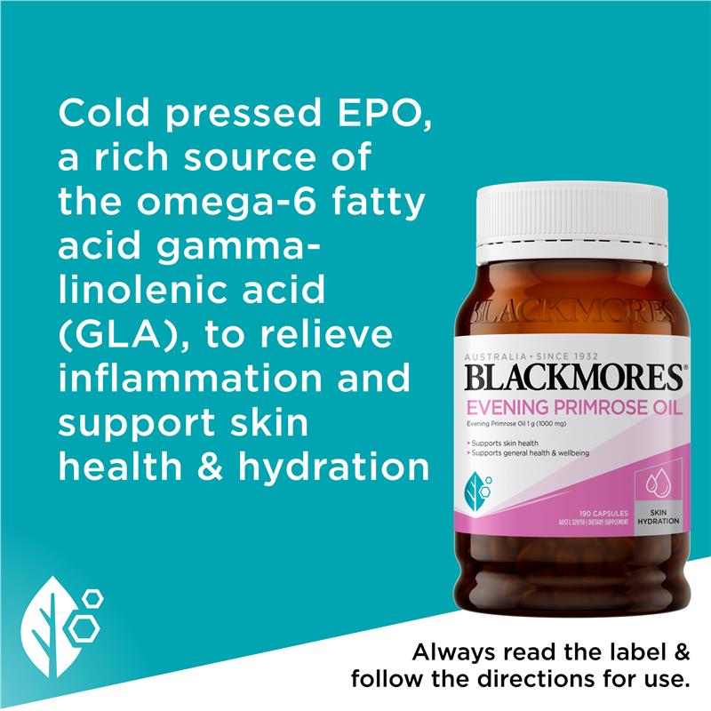 Load image into Gallery viewer, Blackmores Evening Primrose Oil 190 Capsules
