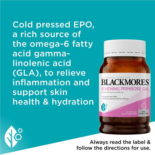 Blackmores Evening Primrose Oil 190 Capsules