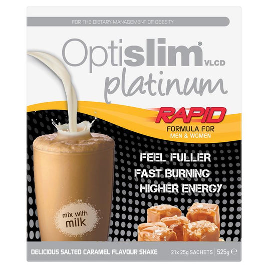 Optislim VLCD Platinum Salted Caramel 21x25g