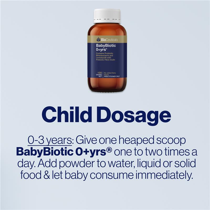 Load image into Gallery viewer, Bioceuticals BabyBiotic 0 + Years® 100g Fridge Line

