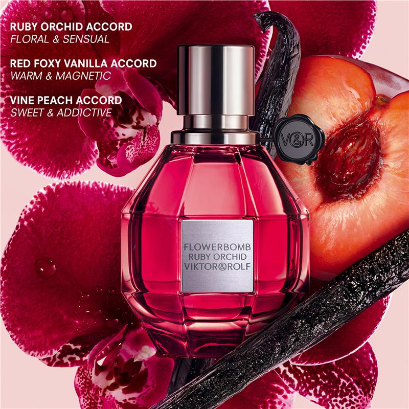 Load image into Gallery viewer, Viktor &amp; Rolf Flowerbomb Ruby Orchid Eau de Parfum 50ml
