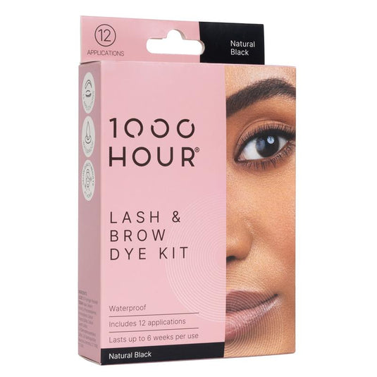1000 Hour Eyelash & Brow Dye Kit Black