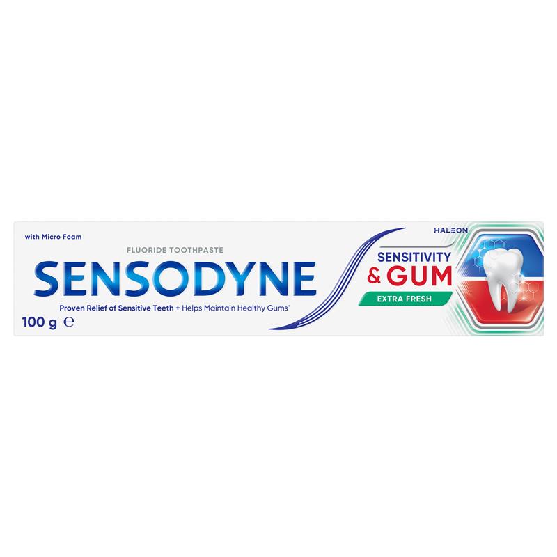 Load image into Gallery viewer, Sensodyne Toothpaste Sensitivity &amp; Gum Extra Fresh 100g NEW
