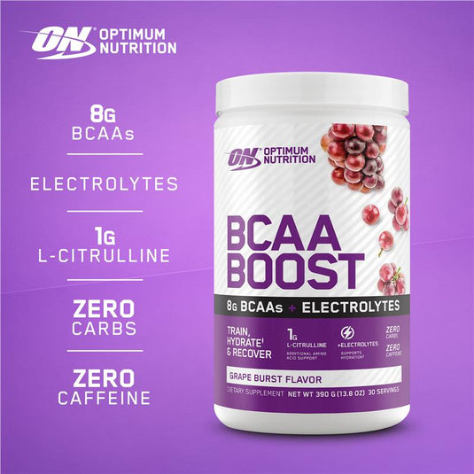 Optimum Nutrition BCAA Boost Grape 390g