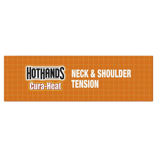 Hot Hands Cura Heat Neck And Shoulder Pain Patch 3 Pack Exclusive