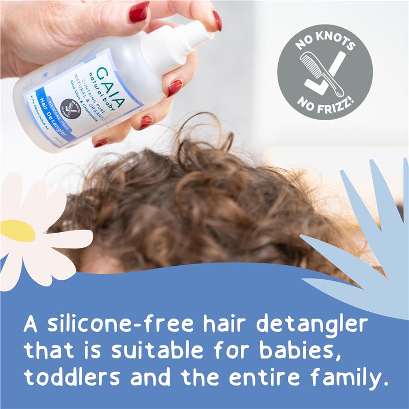 Load image into Gallery viewer, GAIA Natural Baby Hair Detangler 200mL
