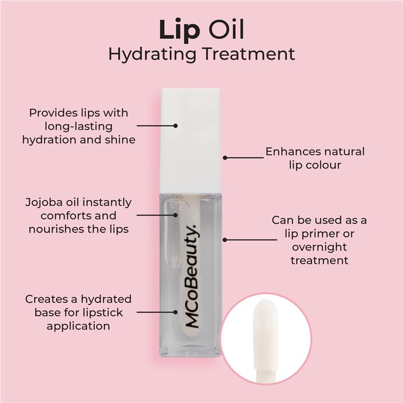 Load image into Gallery viewer, MCoBeauty Lip Oil Hydating Treatment Clear NEW
