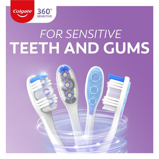 Colgate Toothbrush 360 Sensitive Pro-Relief Extra Soft 2 Pack