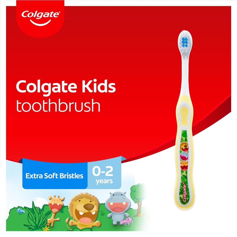 Load image into Gallery viewer, Colgate My First Extra Soft Toothbrush 0-2 Years
