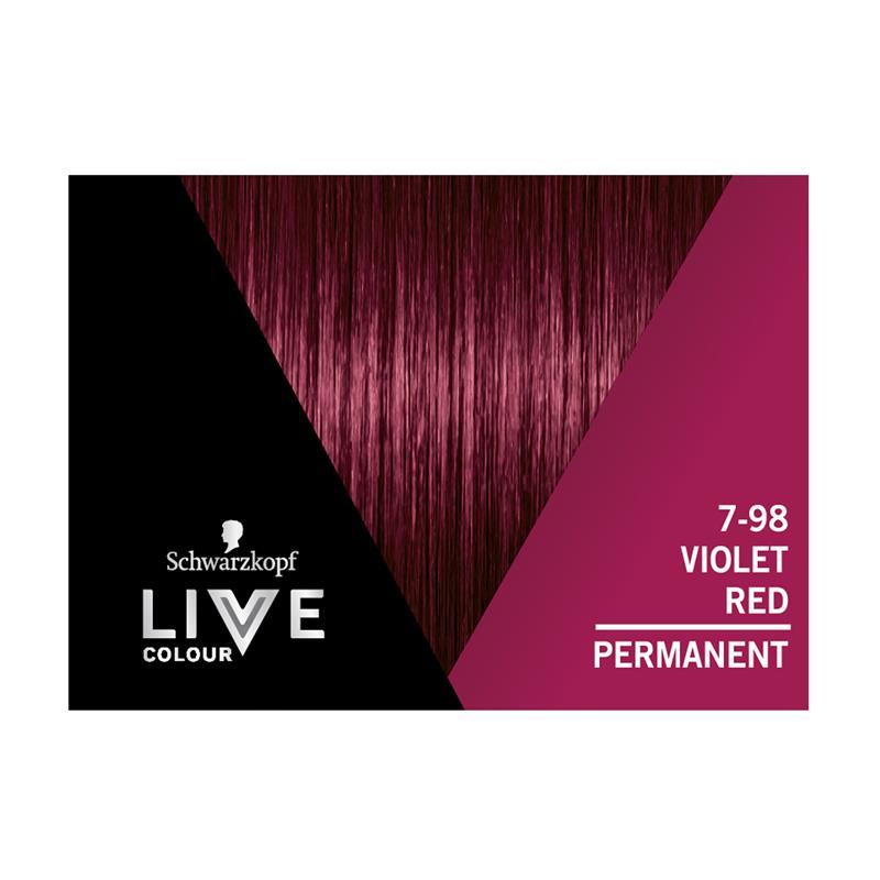 Load image into Gallery viewer, Schwarzkopf Live Colour Permanent 7.98 Violet Red
