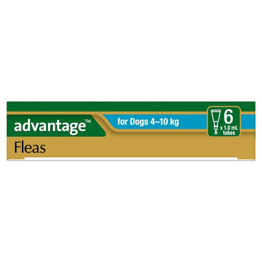 Advantage for  Dogs 4 - 10 kg 6 pack