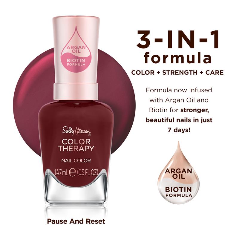 Load image into Gallery viewer, Sally Hansen Color Therapy Nail Polish Pause And Reset 14.7ml
