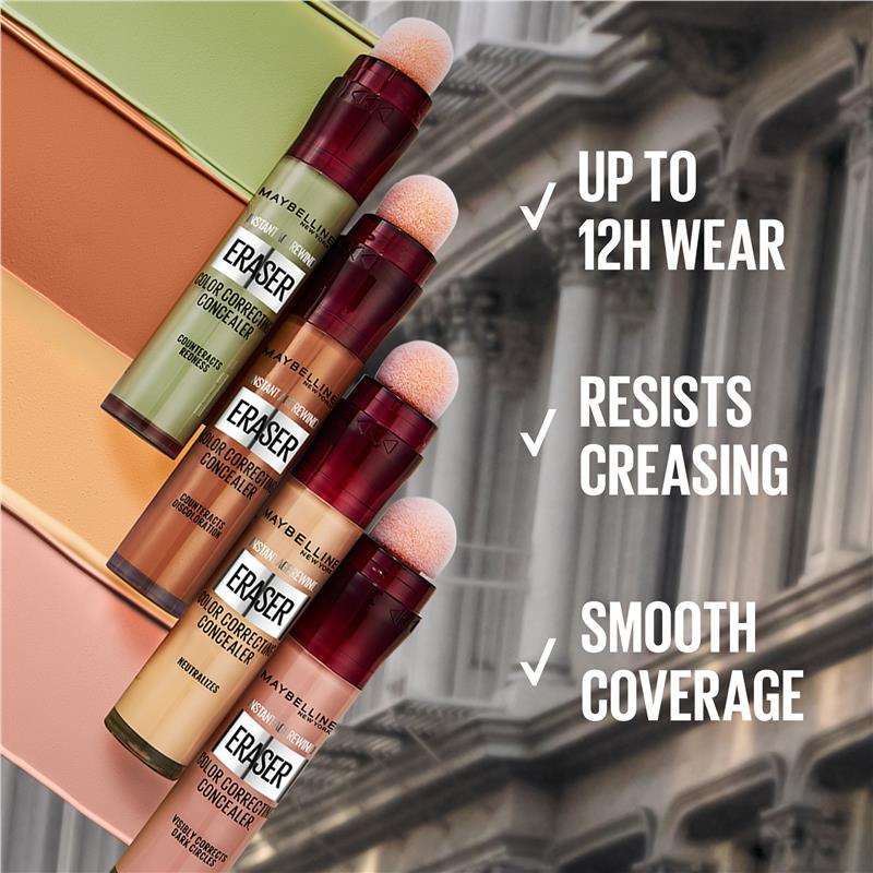 Load image into Gallery viewer, Maybelline Instant Age Rewind Colour Correcting Concealer Green
