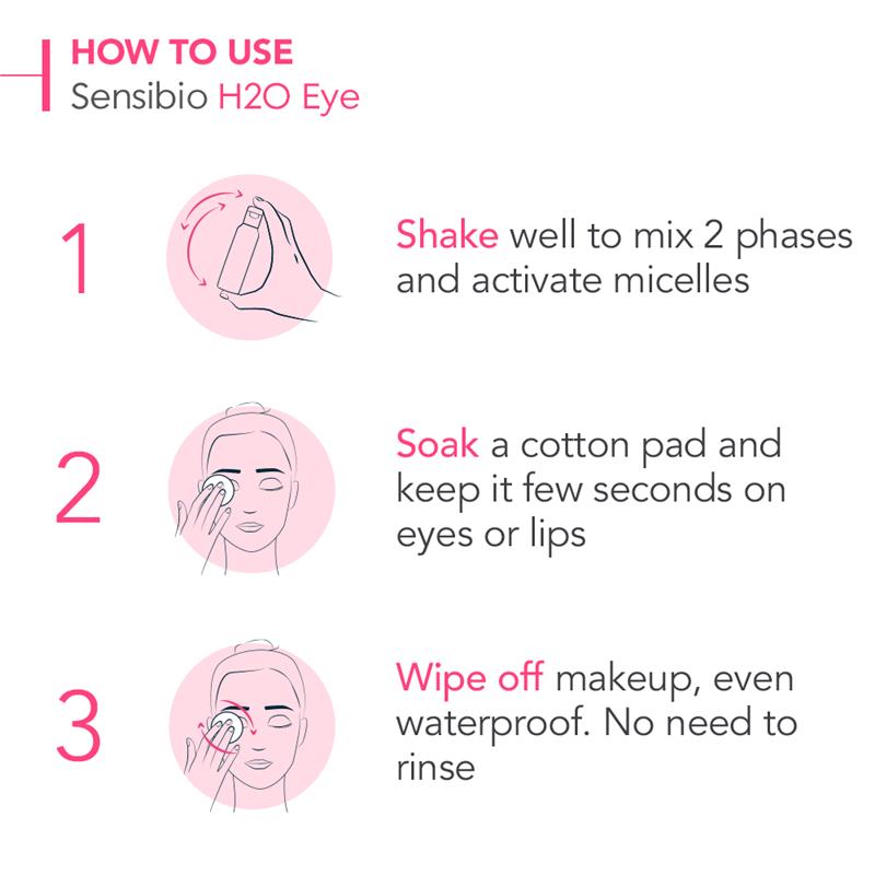 Load image into Gallery viewer, Bioderma Sensibio H2O Eye Biphasic Micellar Makeup Remover for Sensitive Skin 125ml
