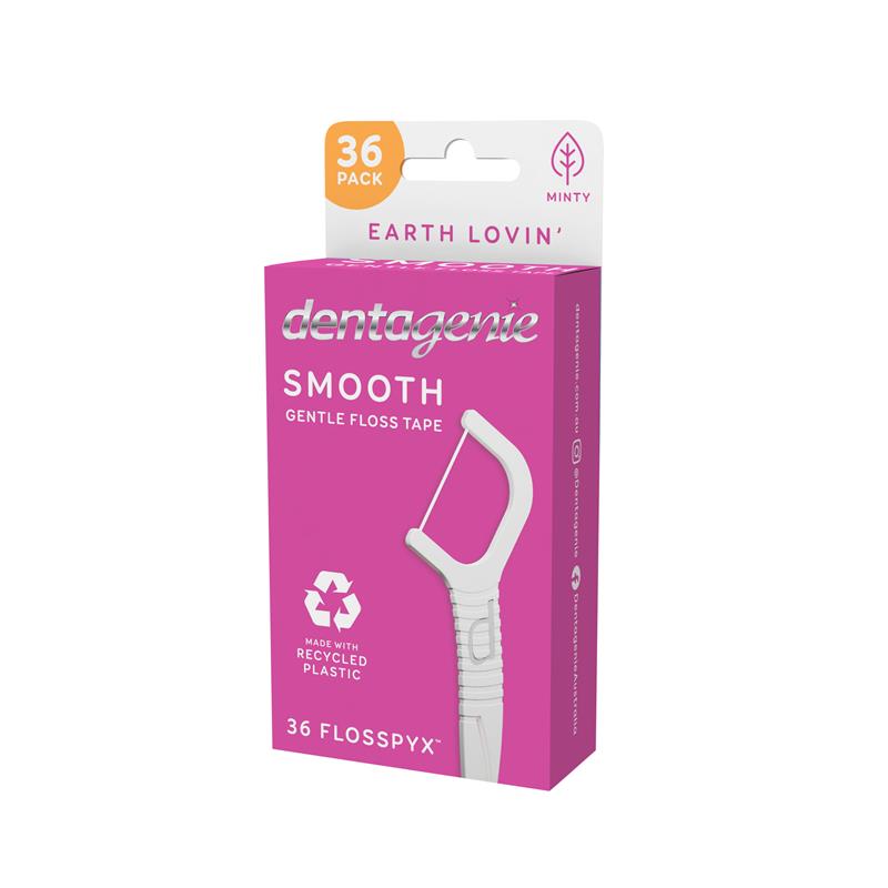 Load image into Gallery viewer, Dentagenie Smooth Flosspyx Mint 36 Pack
