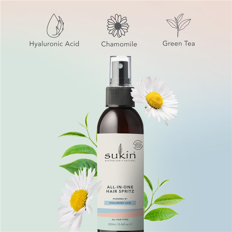 Load image into Gallery viewer, Sukin All In One Hair Spritz 250ml

