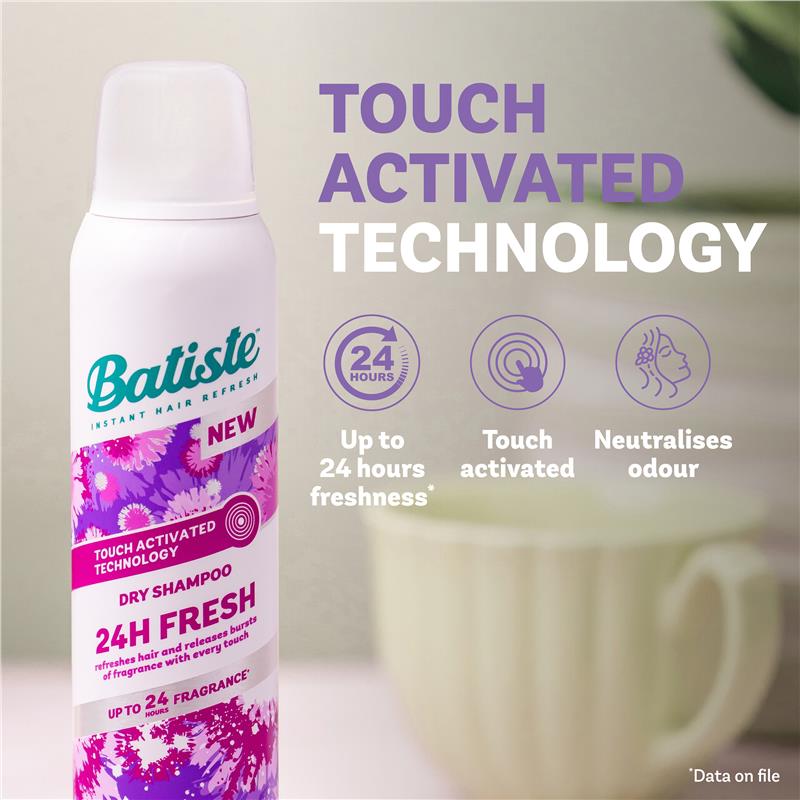 Load image into Gallery viewer, Batiste 24H Fresh Dry Shampoo 200ml
