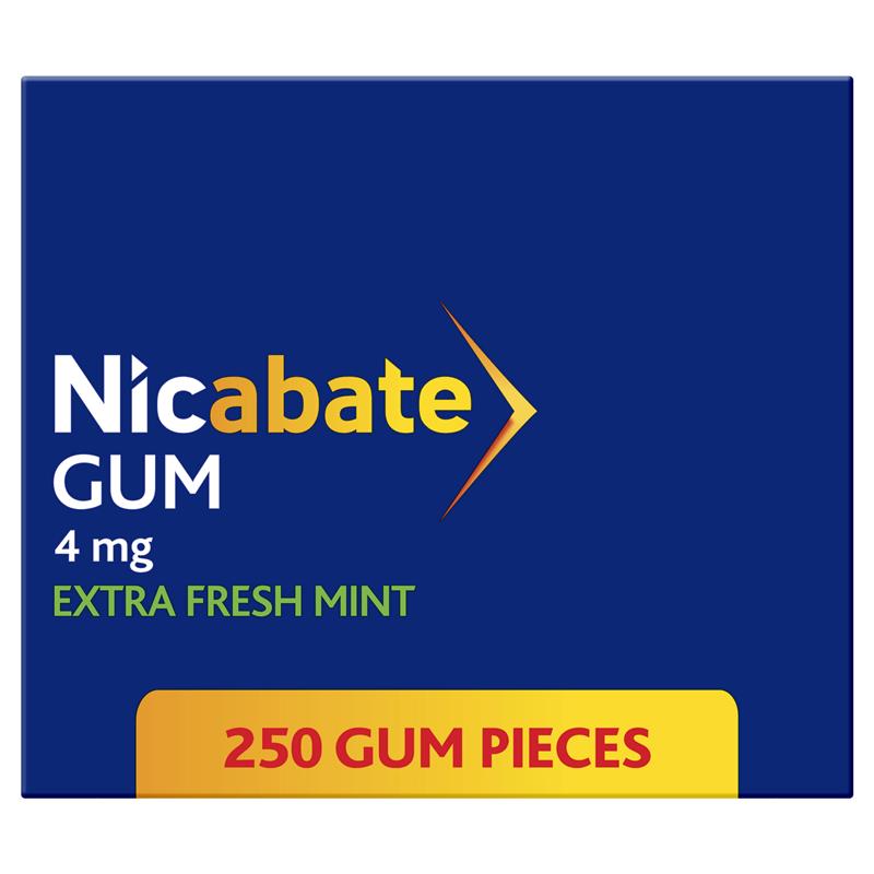 Load image into Gallery viewer, Nicabate Gum 4mg Extra Fresh 250 Pieces Exclusive Size
