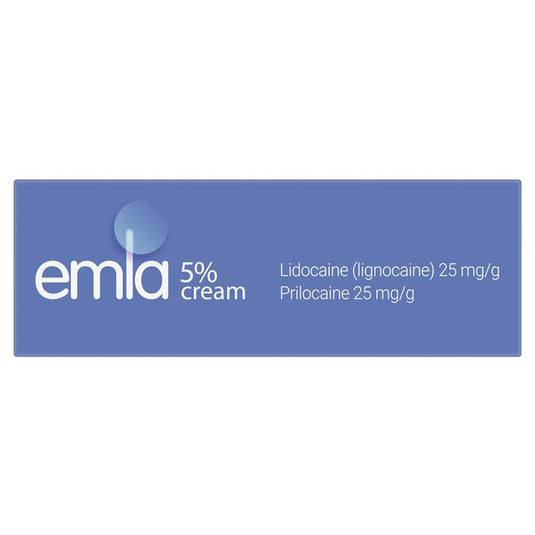 Emla Cream 1 x 5g Tubes + 2 Dressings