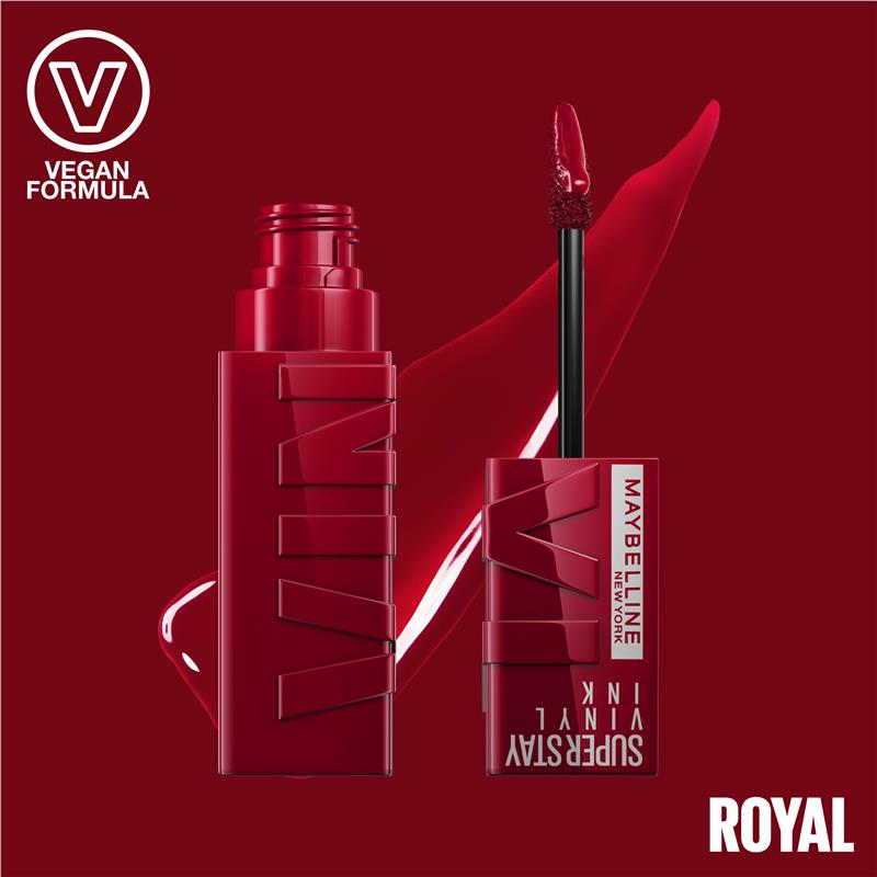Load image into Gallery viewer, Maybelline Superstay Vinyl Ink Liquid Lip Colour 55 Royal Nu Int
