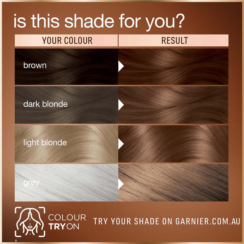 Load image into Gallery viewer, Garnier Good Hair Colour 6.0 Mochaccino Brown

