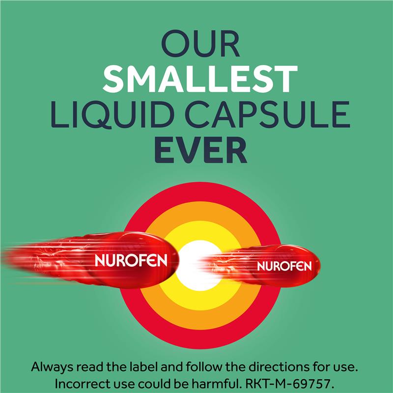 Load image into Gallery viewer, Nurofen Zavance 16 Mini Liquid Capsules
