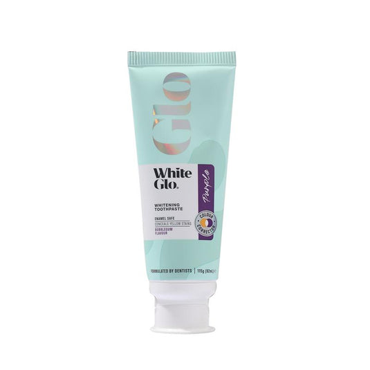 White Glo Toothpaste Purple Tooth Toner 115g