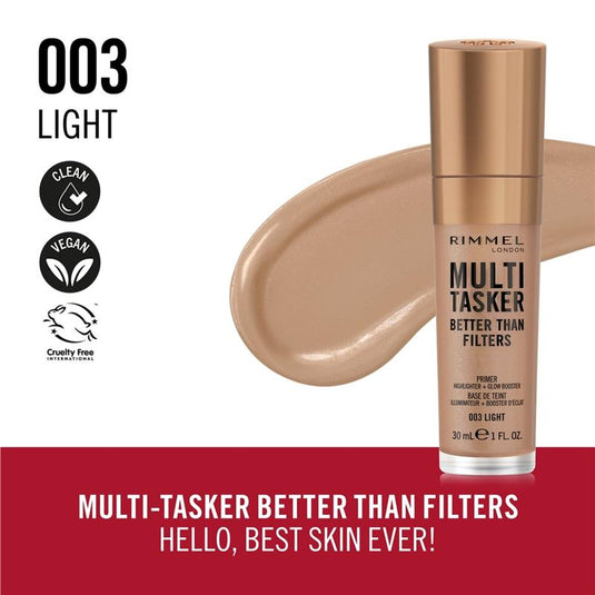 Rimmel Multi Tasker Better Than Filters 003 Light