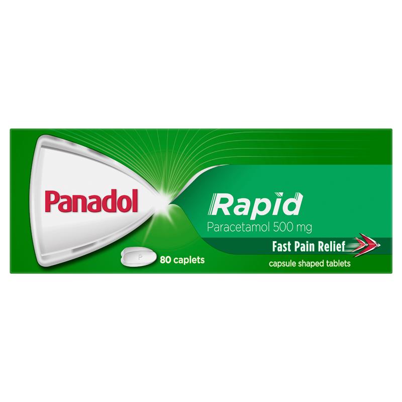 Load image into Gallery viewer, Panadol Rapid Paracetamol Pain Relief 80 Caplets

