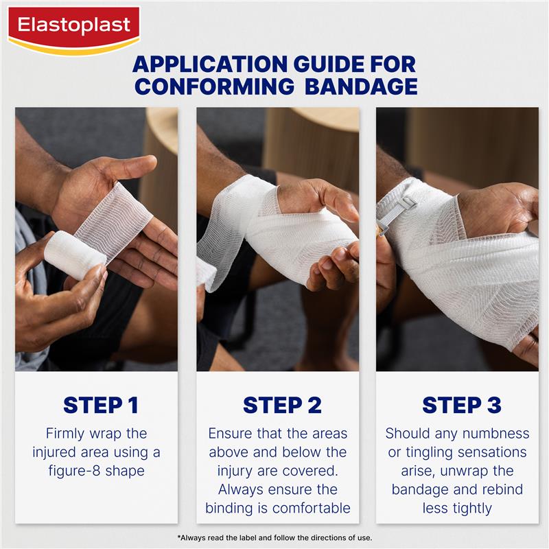 Load image into Gallery viewer, Elastoplast Conforming Bandages White 6cm x 2m
