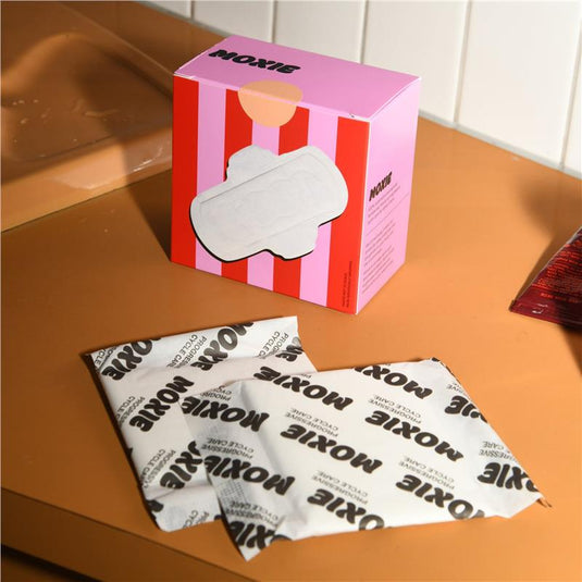 Moxie Organics Regular Daytime Pads 10 Pack