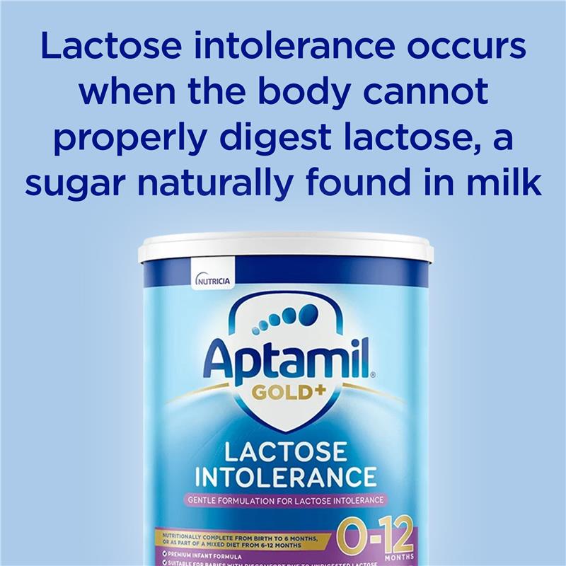 Load image into Gallery viewer, Aptamil Gold+ Lactose Intolerance Baby Infant Formula From Birth to 12 Months 900g
