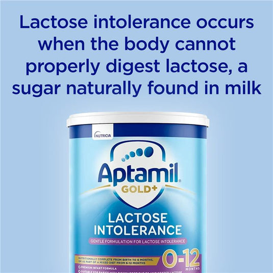 Aptamil Gold+ Lactose Intolerance Baby Infant Formula From Birth to 12 Months 900g