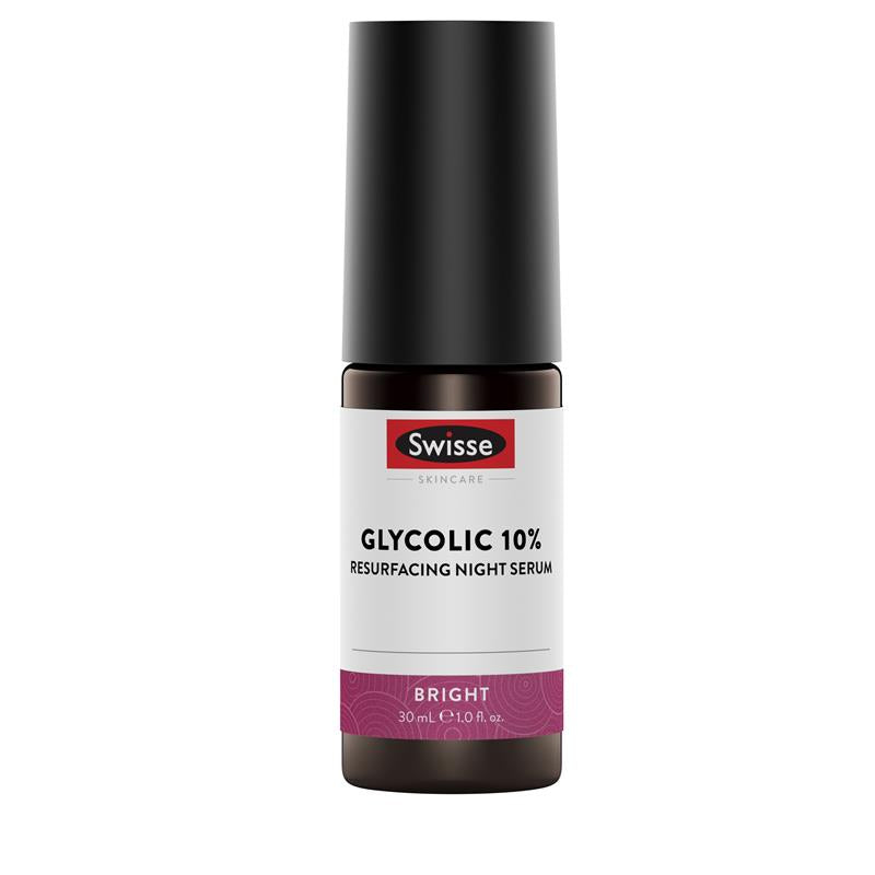 Load image into Gallery viewer, Swisse Skincare Glycolic 10% Resurfacing Night Serum 30ml
