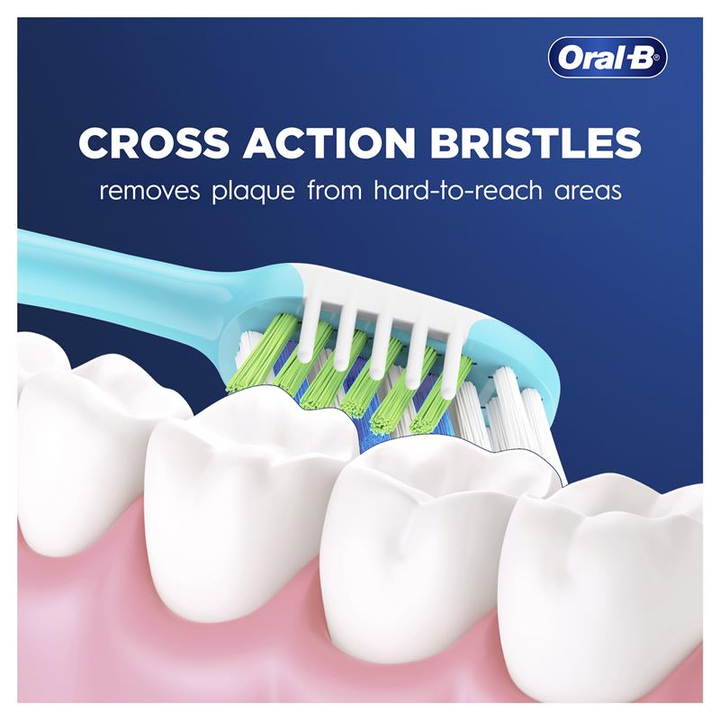 Load image into Gallery viewer, Oral B Toothbrush Cross Action Indicator 3 Pack
