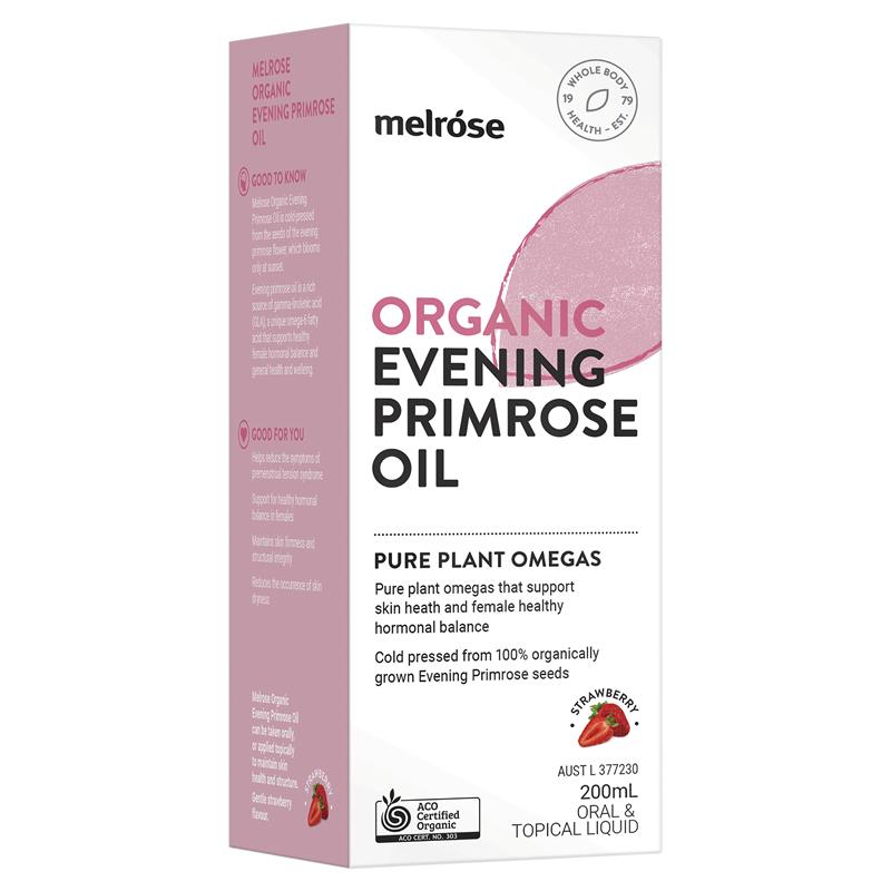 Load image into Gallery viewer, Melrose Organic Evening Primrose Oil 200ml
