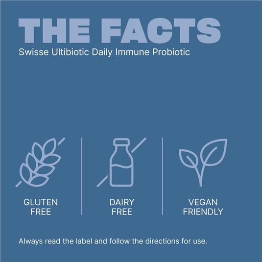 Swisse Ultibiotic Daily Immune Probiotic 30 Capsules
