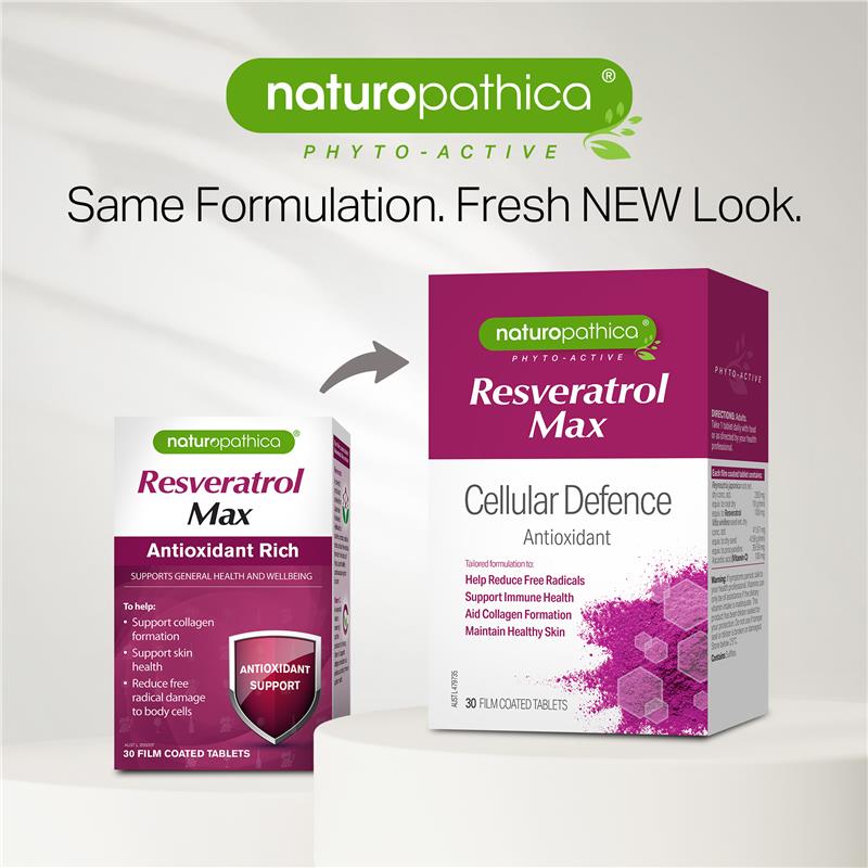 Load image into Gallery viewer, Naturopathica Resveratrol Max 30 Tablets
