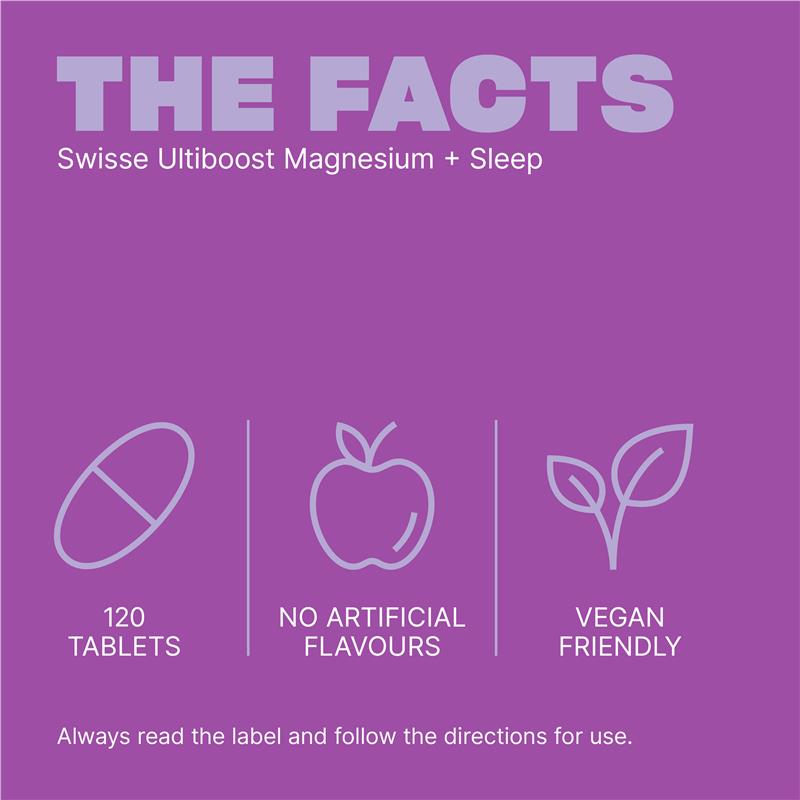 Load image into Gallery viewer, Swisse Ultiboost Magnesium + Sleep 120 Tablets
