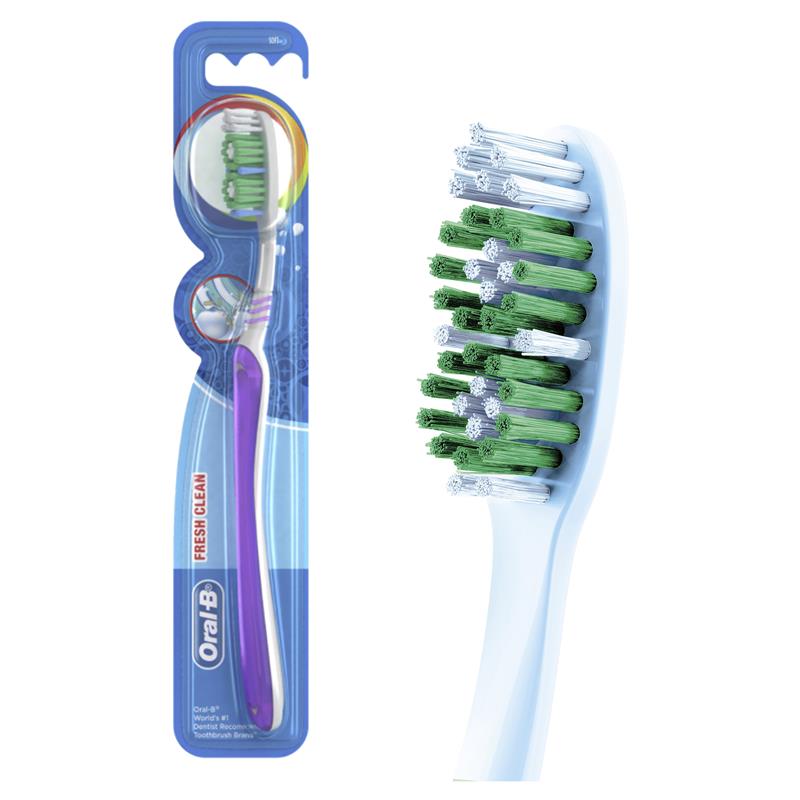 Load image into Gallery viewer, Oral B All Rounder Fresh Clean Soft Manual Toothbrush
