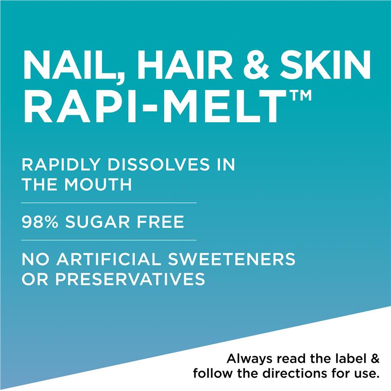 Load image into Gallery viewer, Blackmores Nails Hair+Skin Melt 90 Tablets

