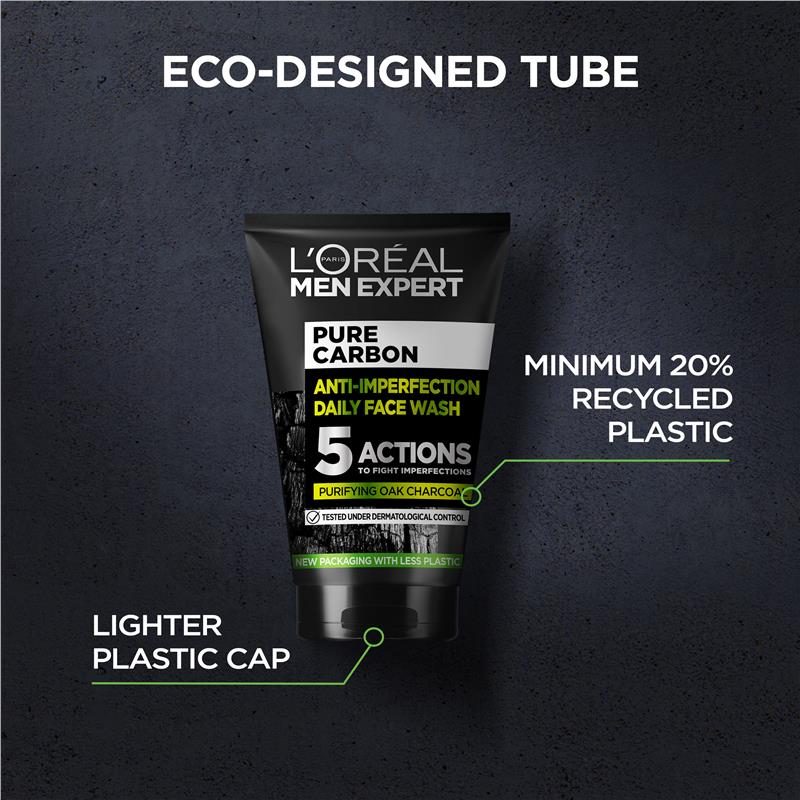 Load image into Gallery viewer, L'Oreal Men Expert Pure Charcoal Wash 100ml

