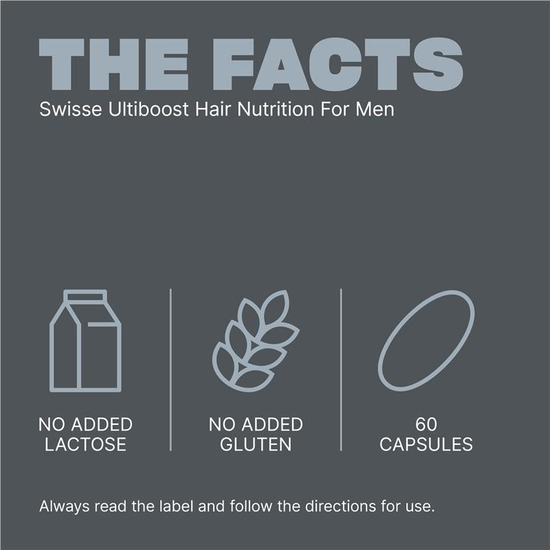 Load image into Gallery viewer, Swisse Hair Nutrition For Men 60 Capsules
