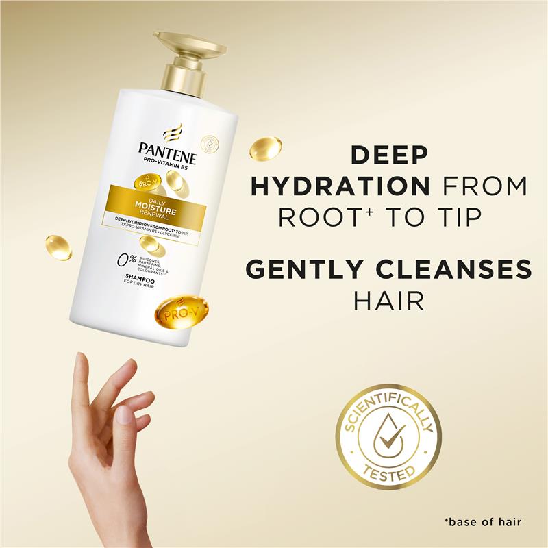 Load image into Gallery viewer, Pantene Daily Moisture Renewal Shampoo 900ml
