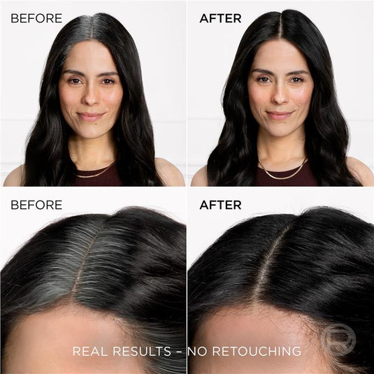 L'Oreal Paris Magic Retouch Temporary Root Concealer Spray - Black (Instant Grey Hair Coverage)