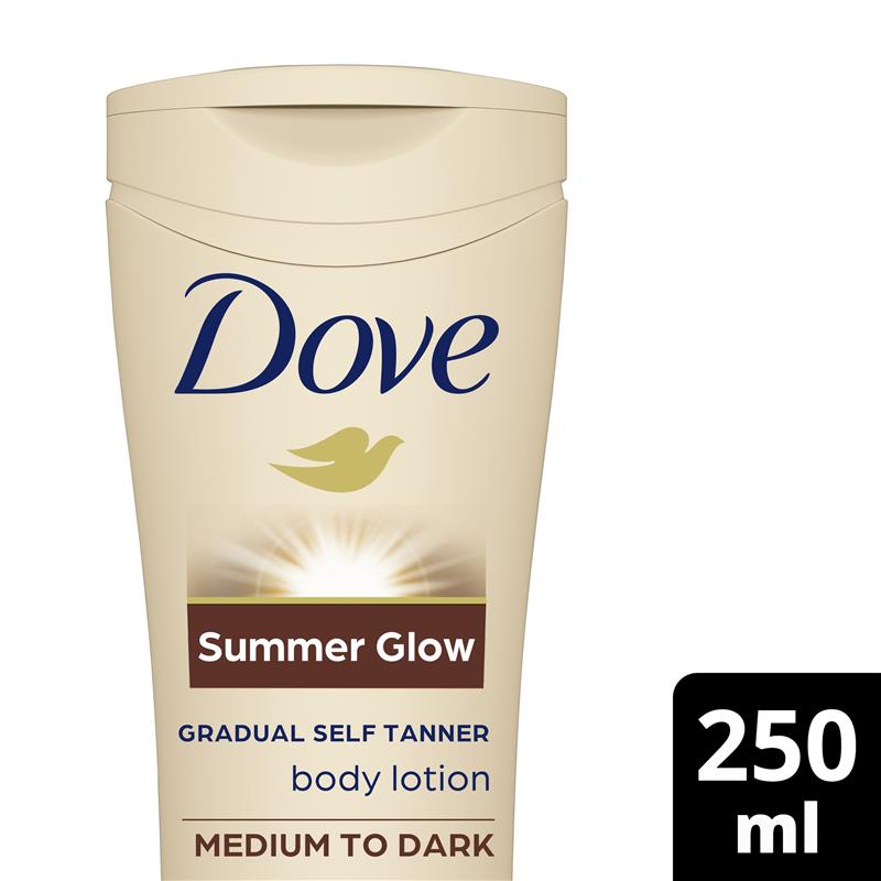 Load image into Gallery viewer, Dove Summerglow Body Lotion Medium To Dark Skin 250ml
