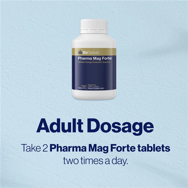 Load image into Gallery viewer, Bioceuticals Pharma Mag Forte 120 Tablet
