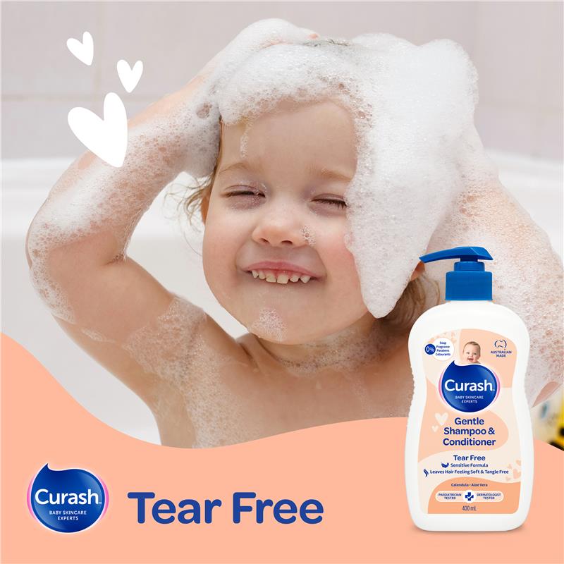 Load image into Gallery viewer, Curash Gentle Shampoo &amp; Conditioner 400ml
